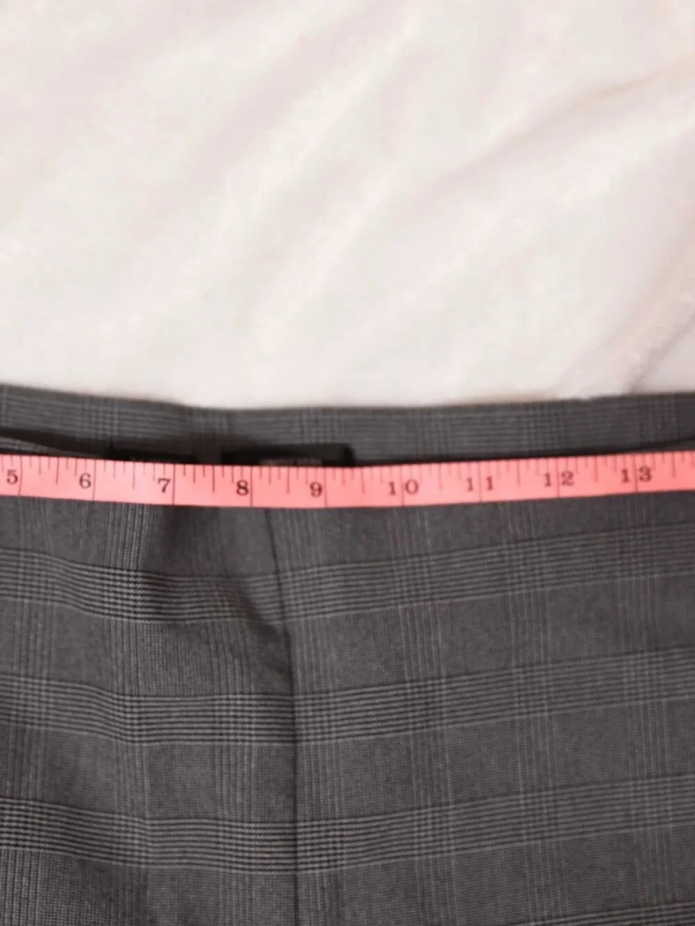 Women's black and gray plaid skinny pants by Simply Vera Vera Wang XL Stretchy